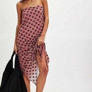 Free People Black Margot Convertible Maxi Skirt